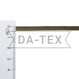 4,0 mm woven rope khaki