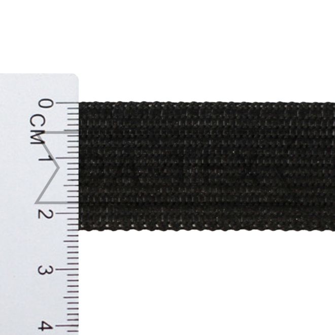 23 мм Окантовочна стрічка внутрішня колір чорний
