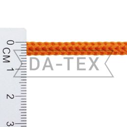 5 mm Knitted rope orange neon