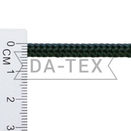 5 mm Knitted rope dark green