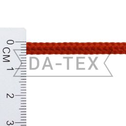 5 mm Knitted rope red
