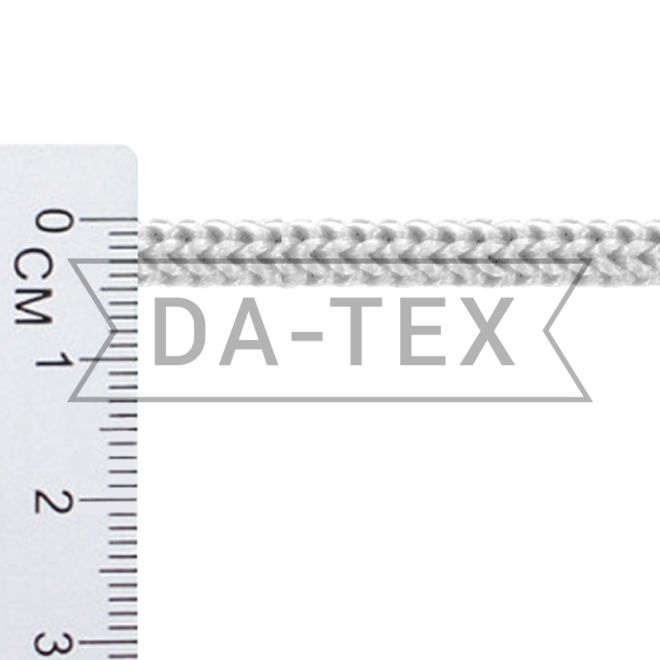 5 mm Knitted rope white