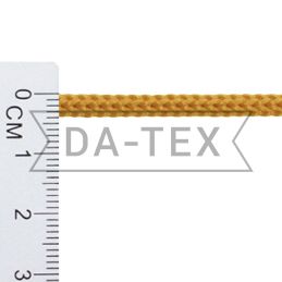 4 mm Knitted rope yellow