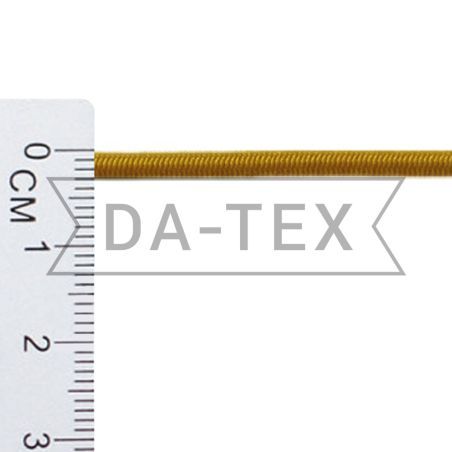 3,0mm Elastic rope yellow photo - buy in the «DA-TEX» online store