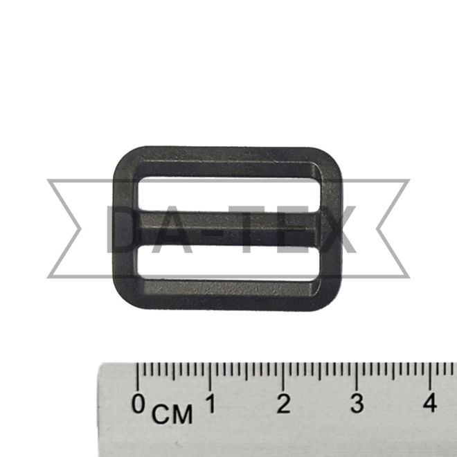 25 mm Plastic buckle black
