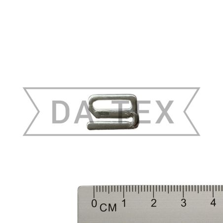 12 mm Metal hook nikel photo - buy in the «DA-TEX» online store