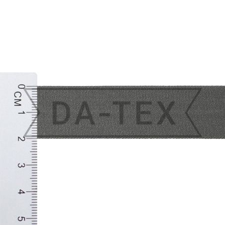 20 mm Elastic Binding Tape dark grey photo - buy in the «DA-TEX» online store