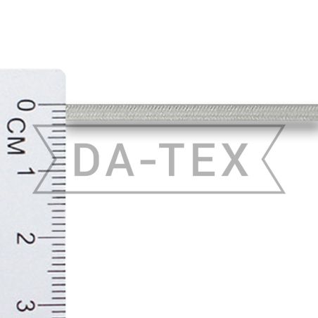 2,5 mm Elastic rope white photo - buy in the «DA-TEX» online store