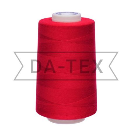 40/2 (5000 yards) thread 100% polyester red photo - buy in the «DA-TEX» online store