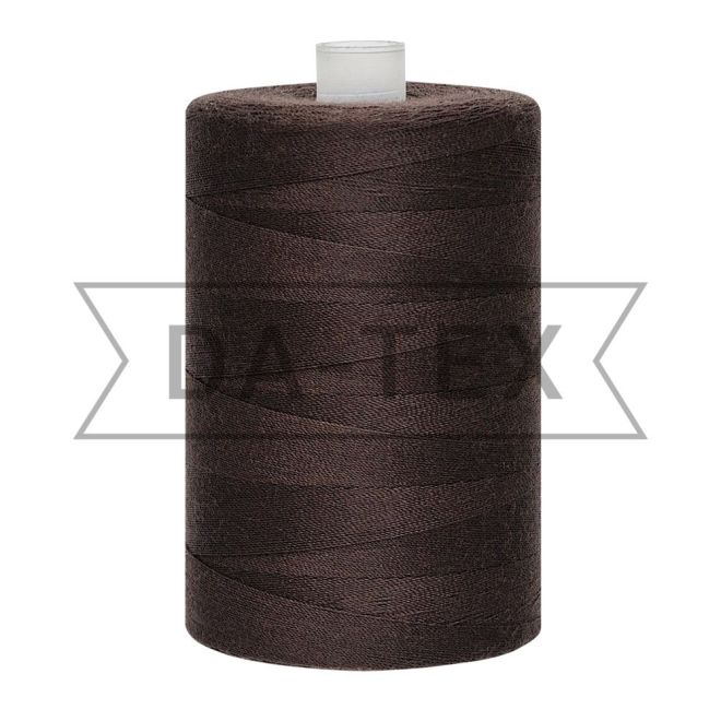 28S/2 (2500 м) нитки 100% поліестер колір коричневий темний фото - купити у інтернет-магазині ДА-ТЕКС
