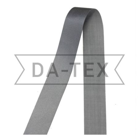 25 mm Reflective tape SILVER LUSTRE grey photo - buy in the «DA-TEX» online store
