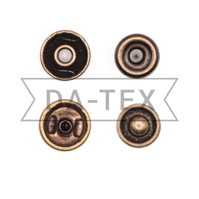 12,5 mm snap button №54 W-style STS antik photo - buy in the «DA-TEX» online store