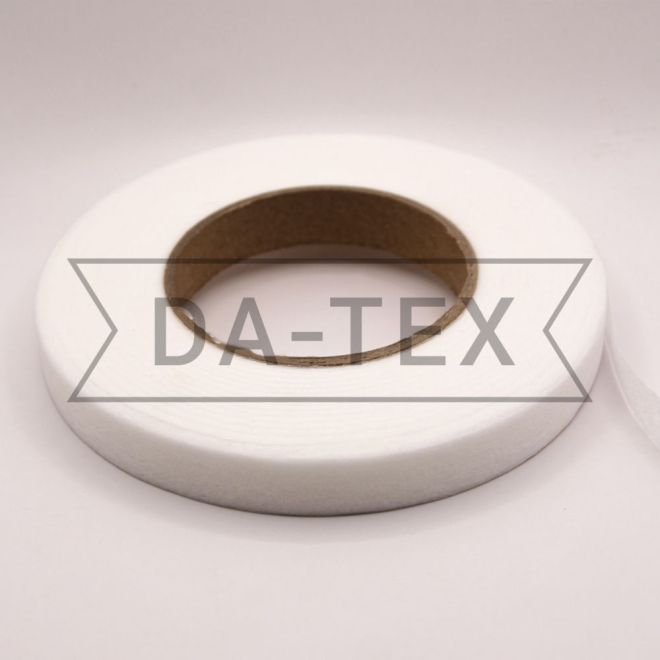 15 mm hot fusing interlining cutting tape two sides with glue transparent photo - buy in the «DA-TEX» online store