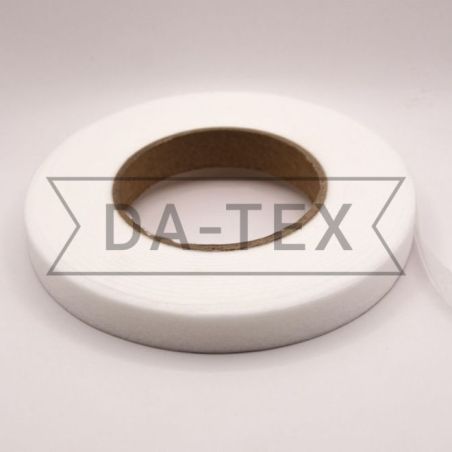 15 mm hot fusing interlining cutting tape two sides with glue transparent photo - buy in the «DA-TEX» online store