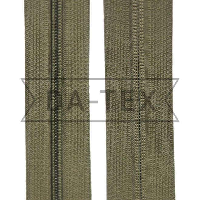 ᐉ No5 nylon zipper long chain khaki 298 in «DA-TEX»