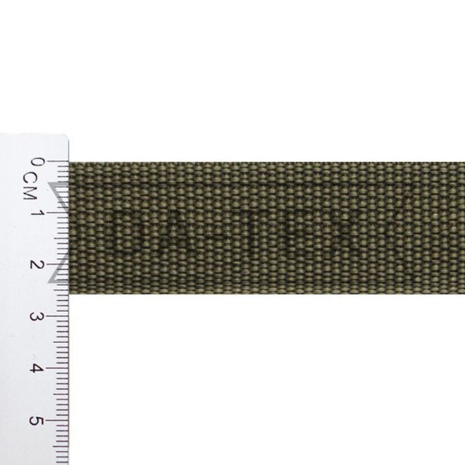 ᐉ 25 мм PP tape 15 g/m khaki 298 in «DA-TEX»