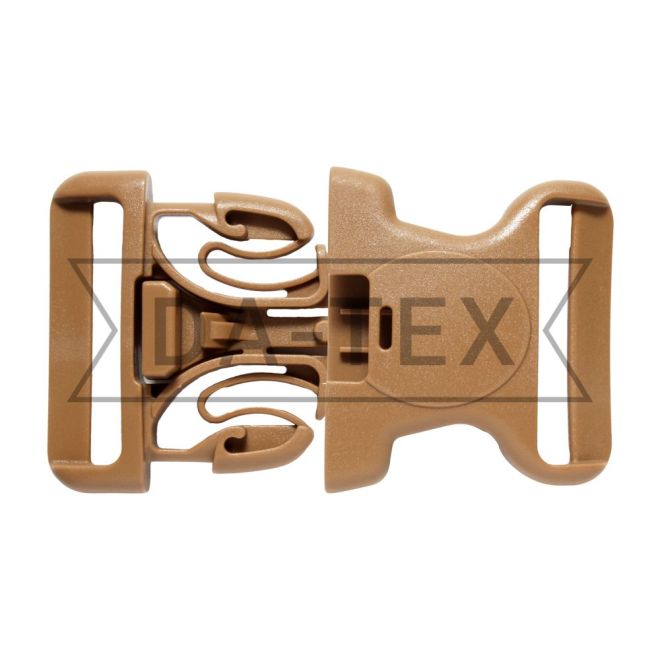 ᐉ 50 mm Plastic buckle fastener K5121 coyote in «DA-TEX»