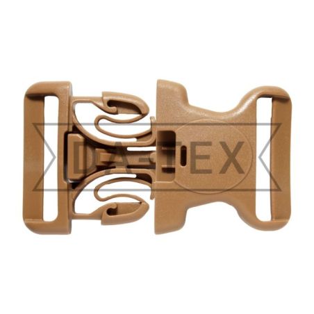 ᐉ 50 mm Plastic buckle fastener K5121 coyote in «DA-TEX»
