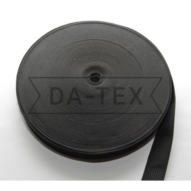 ᐉ 25 мм PP tape 12 g/m black in «DA-TEX»