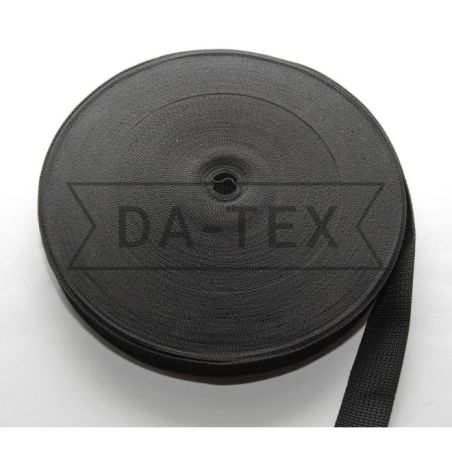 ᐉ 25 мм PP tape 12 g/m black in «DA-TEX»