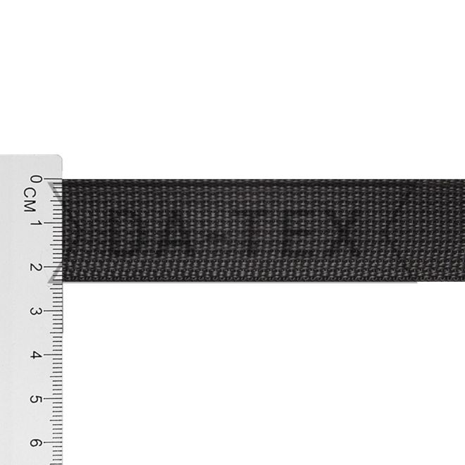ᐉ 23 mm Outer tape 8 g/m (100% polyamide) black in «DA-TEX»