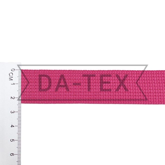 ᐉ 25 мм PP tape 12 g/m rose in «DA-TEX»