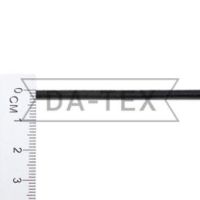 3 mm Elastic rope PA black