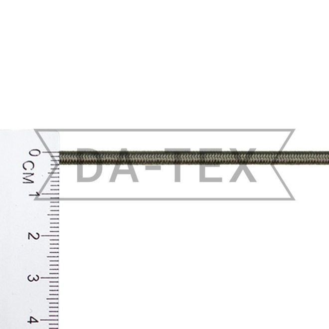 3,0 мм Шнур еластичний колір хакі