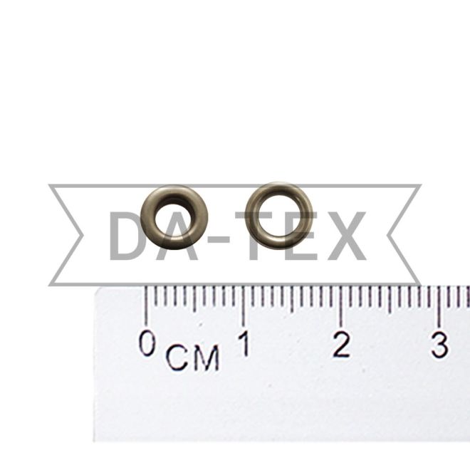 ᐉ 5 mm Brass Eyelet N.3 antik in «DA-TEX»