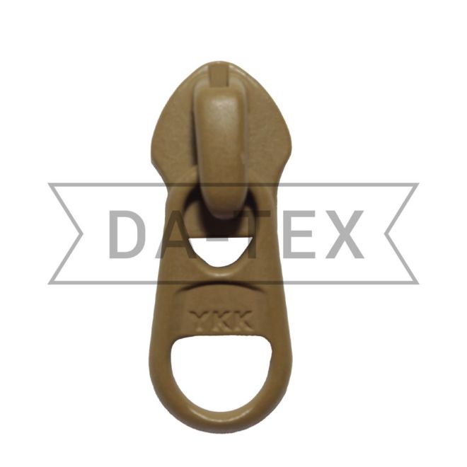 No10 Slider for zipper long chain еlectrophoresed coyote YKK No899