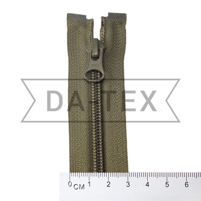 50 cm Nylon zipper No7 O/Е khaki