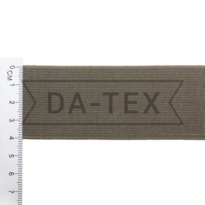 ᐉ 40 mm Woven elastic tape DDK khaki in «DA-TEX»