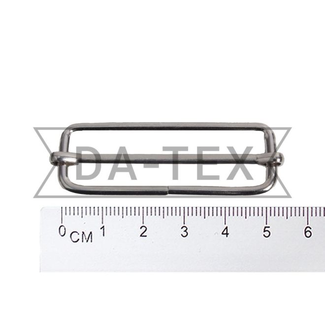 ᐉ 50x10 мм Metal strengthened buckle nikel in «DA-TEX»