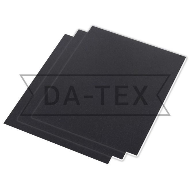 1100x850x2мм Sheet plastic for the frame of bags black