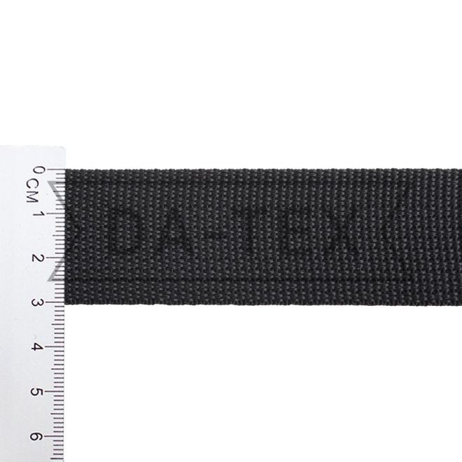 ᐉ 30 mm PP tape 21 g/m black in «DA-TEX»