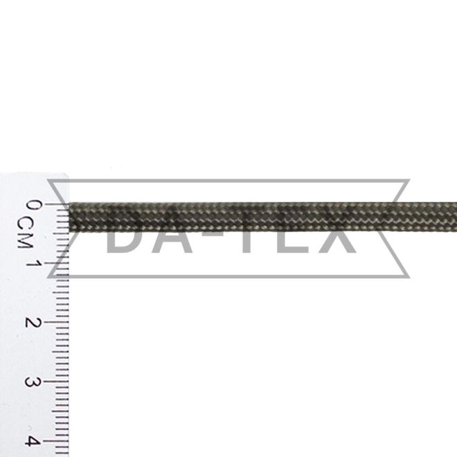 4 мм шнур плетений колір хакі