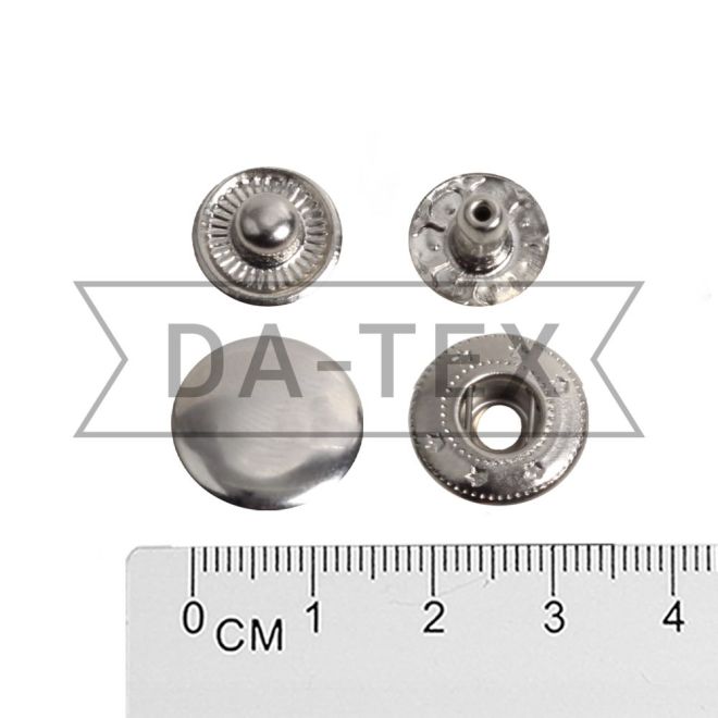 ᐉ 15 мм кнопка АЛЬФА колір нікель купити в ДА-ТЕКС