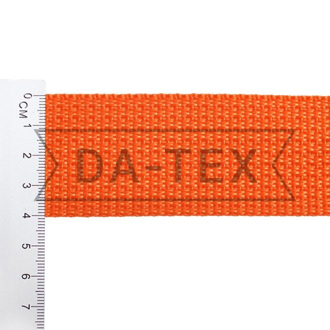 ᐉ 40 mm PP tape 18 g/m orange in «DA-TEX»