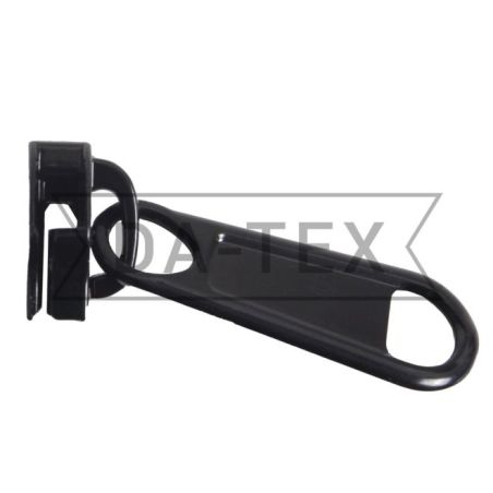 No10 Slider for zipper long chain Electrophoresed black