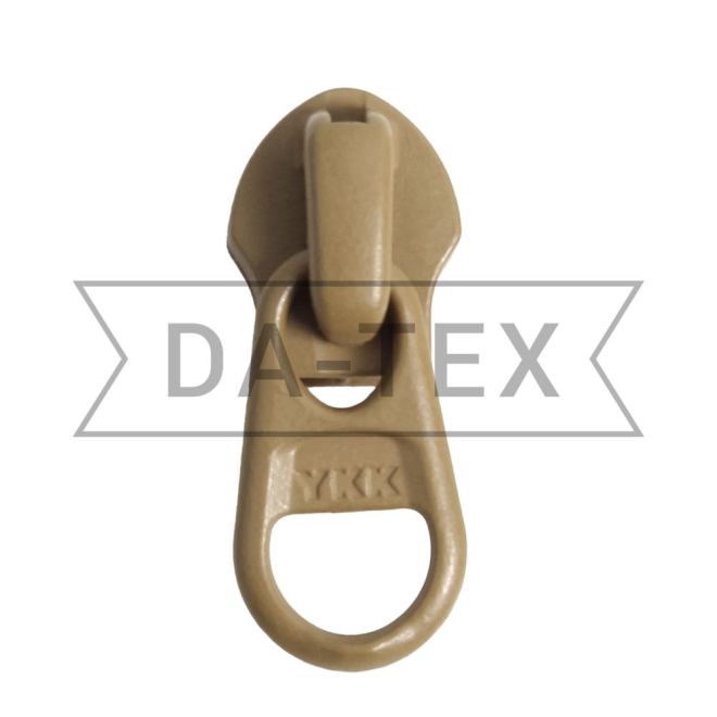 No5 Slider for zipper long chain еlectrophoresed coyote YKK No899