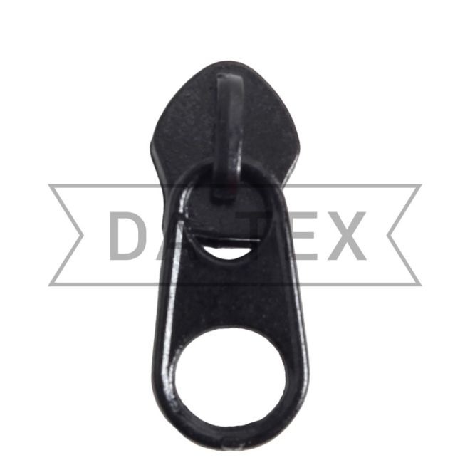 N.5 Slider for zipper long chain REVERSE black