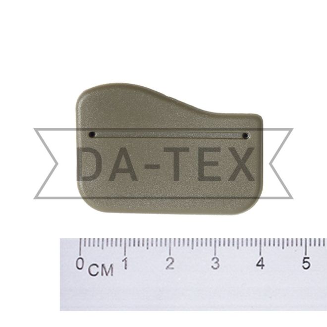 40 mm strap tip khaki