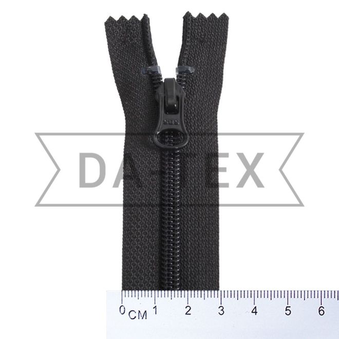 18 cm Nylon zipper N.5 С/Е/1 black