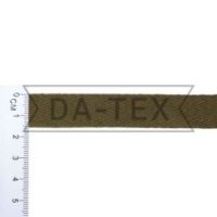 15 mm Cotton tape khaki