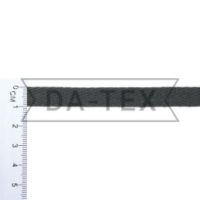 10 mm Cotton tape dark grey