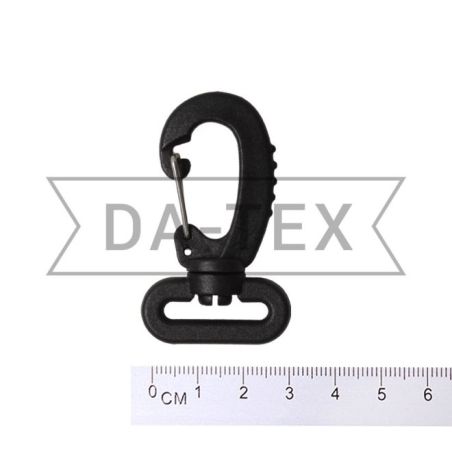 26 mm Plastic snap hook B-005 PA black