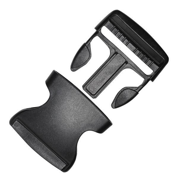 50 mm Plastic buckle fastener black