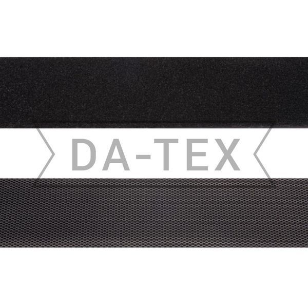 25 mm Hook&Loop tape 2-sides 100% NYLON "А" black GCC №322