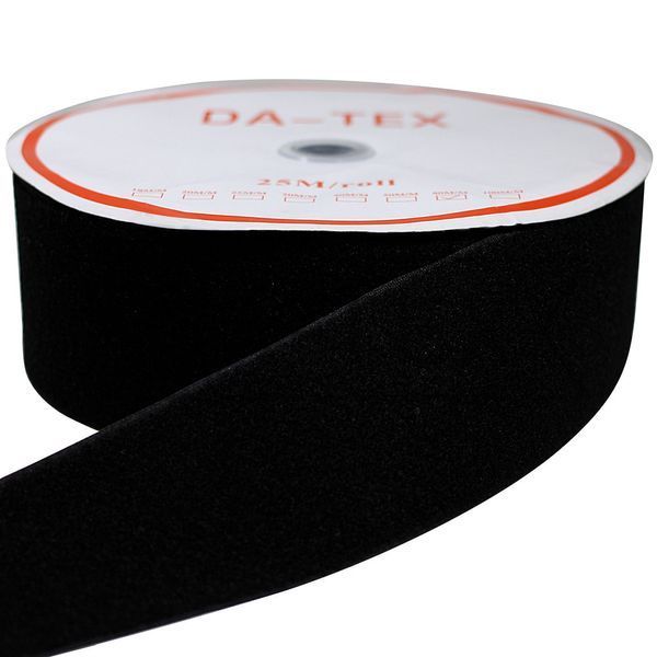 80 mm Loop tape "B quality" (35%PA+65%PE)"В" black GCC №322