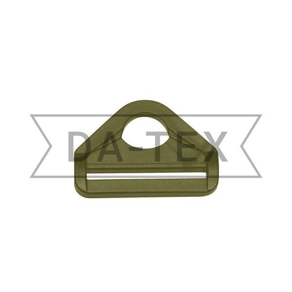 40 mm Plastic triangular semi ring khaki GCC №298